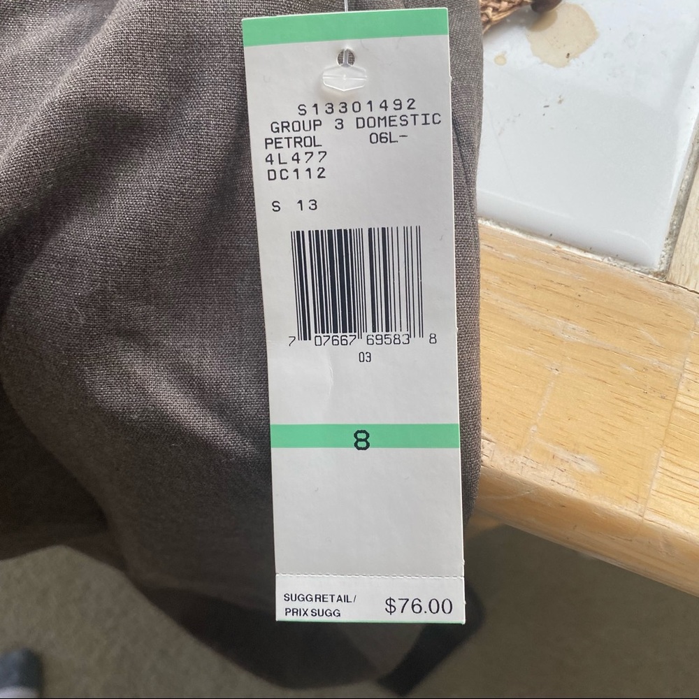 Nwt Wool High-Waisted Trousers - image 7